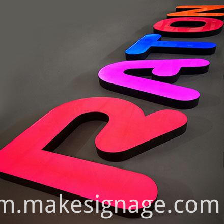 Epoxy-Resin-Signage-Led-Channel-Letter-Sign